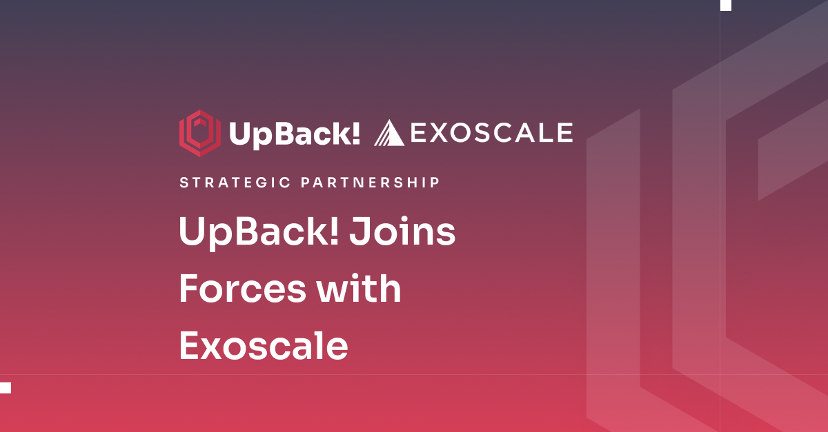 UpBack! Partners with Exoscale for Enhanced Data Protection