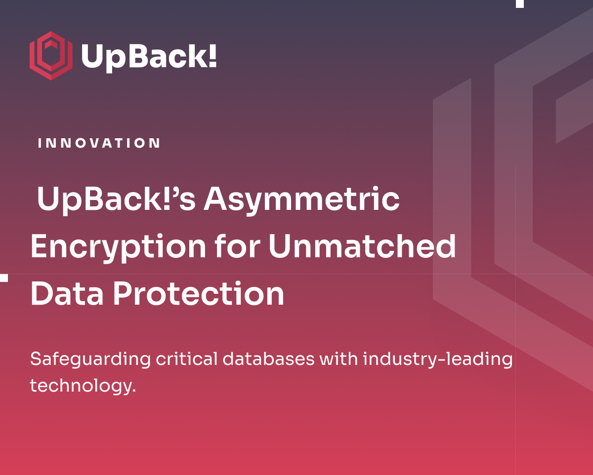 UpBack! Asymmetric Encryption: Fast, Secure Data Protection