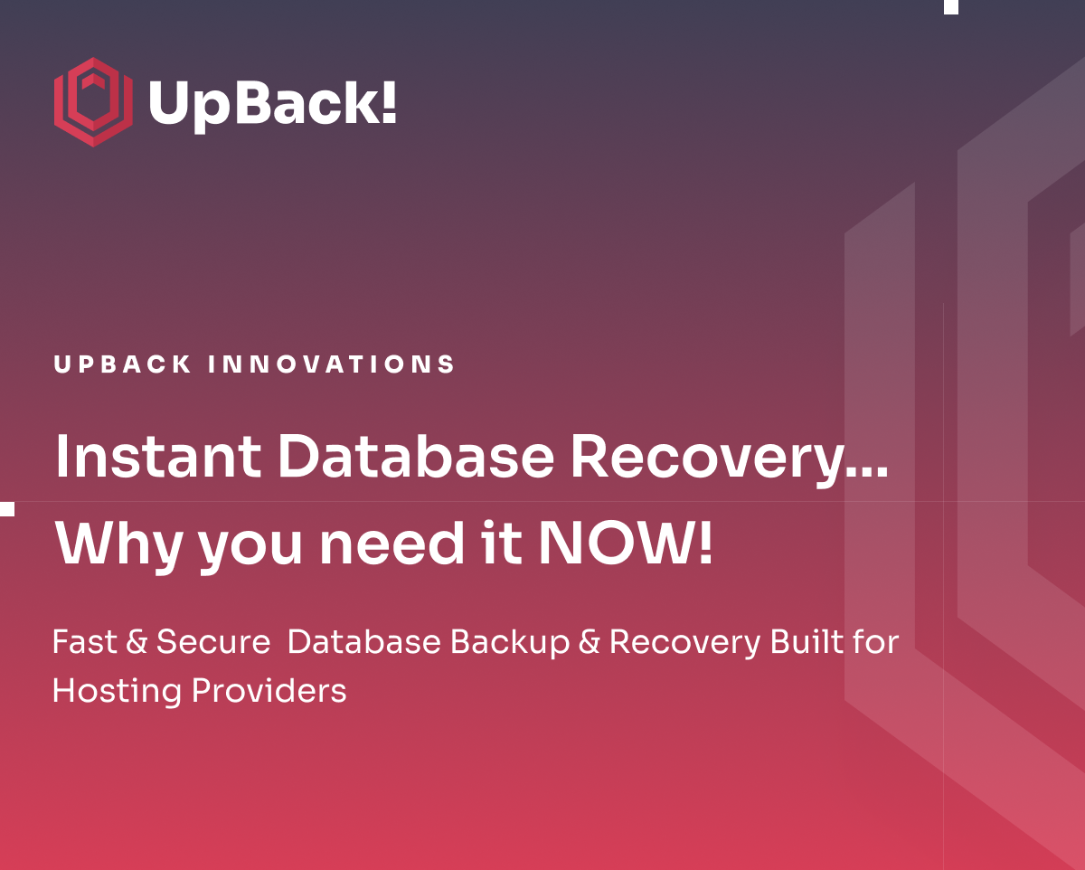 Instant Database Recovery: Fast, One-Click Restore with UpBack!