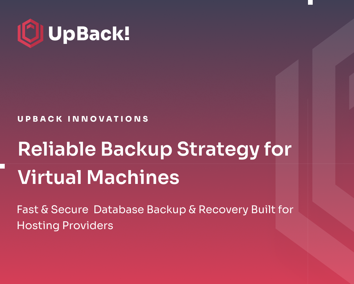 Reliable Backup Strategies for Virtual Machines